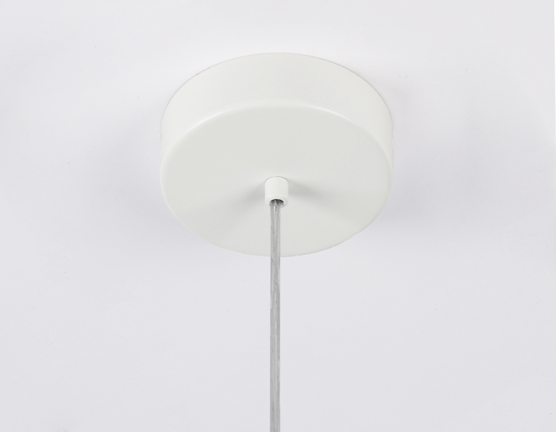 Подвесной светильник с хрусталем TR5042 WH/CL белый/прозрачный E14/1 max 40W 180*180*760