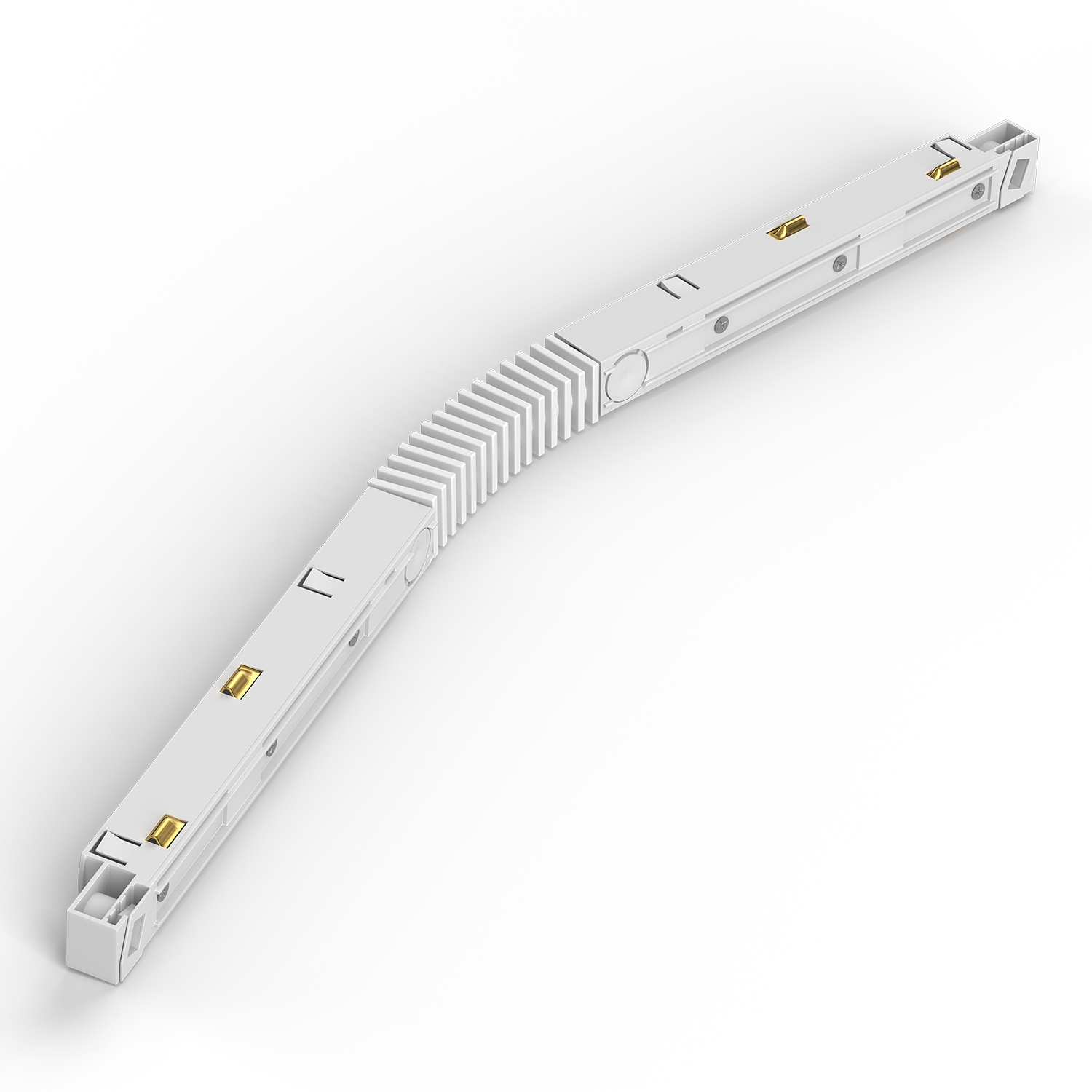 Коннектор угловой гибкий для магнитной системы TSM-LFCL White 356 (4972)