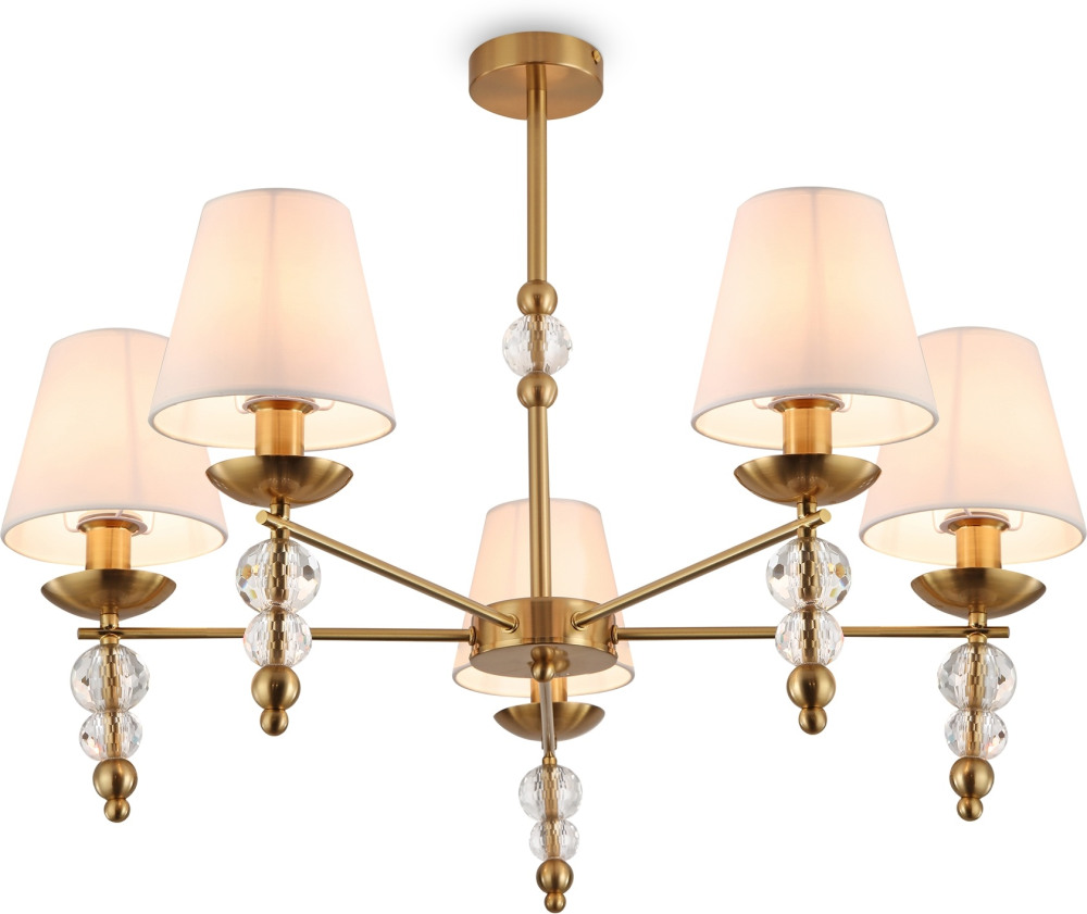 Потолочная люстра на штанге Freya Side FR1009CL-05BS (fr1009cl-05bs)