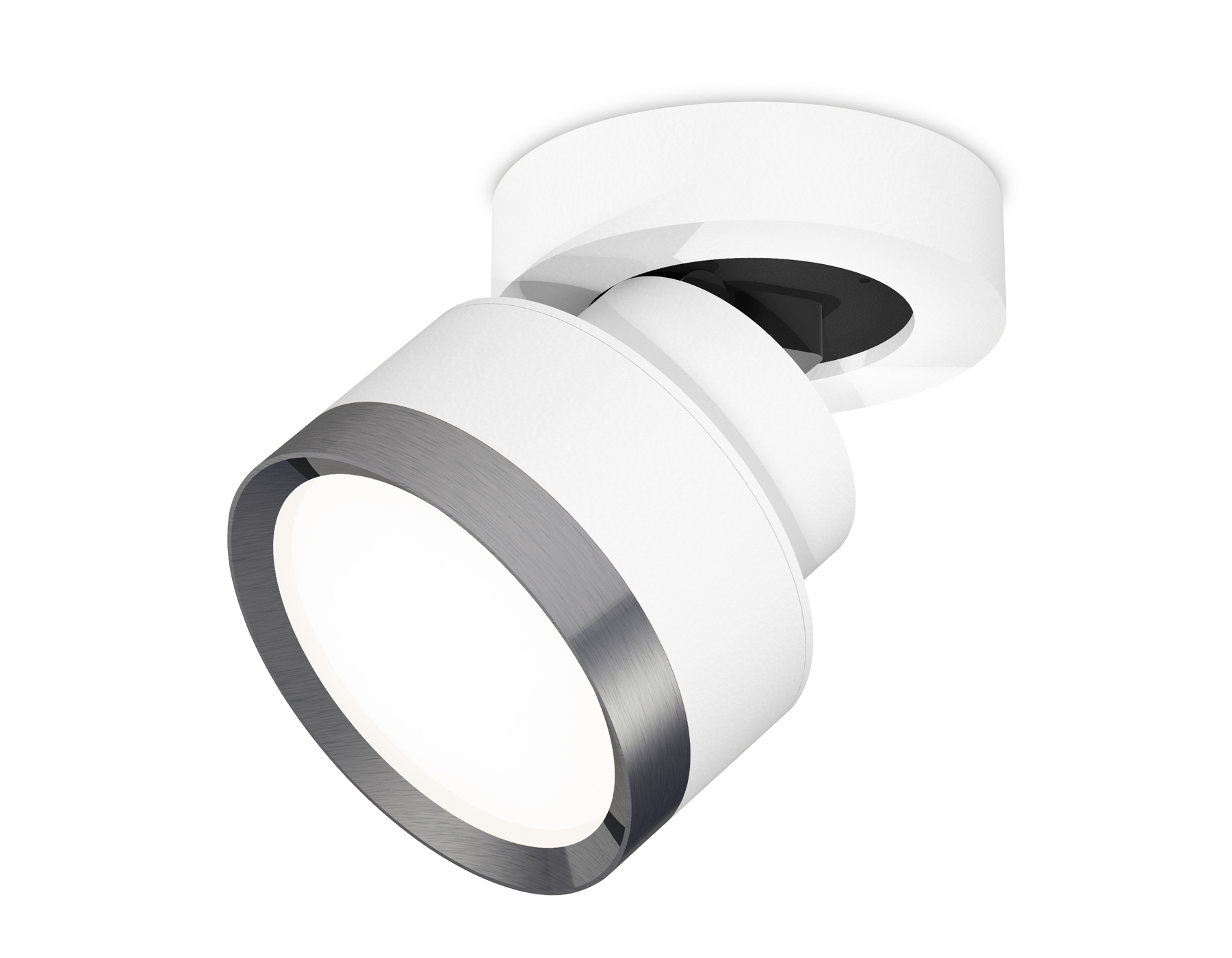 Комплект накладного поворотного светильника XM8101006 SWH/PPH белый песок/графит полированный GX53 (A2228, A2105, C8101, N8133)
