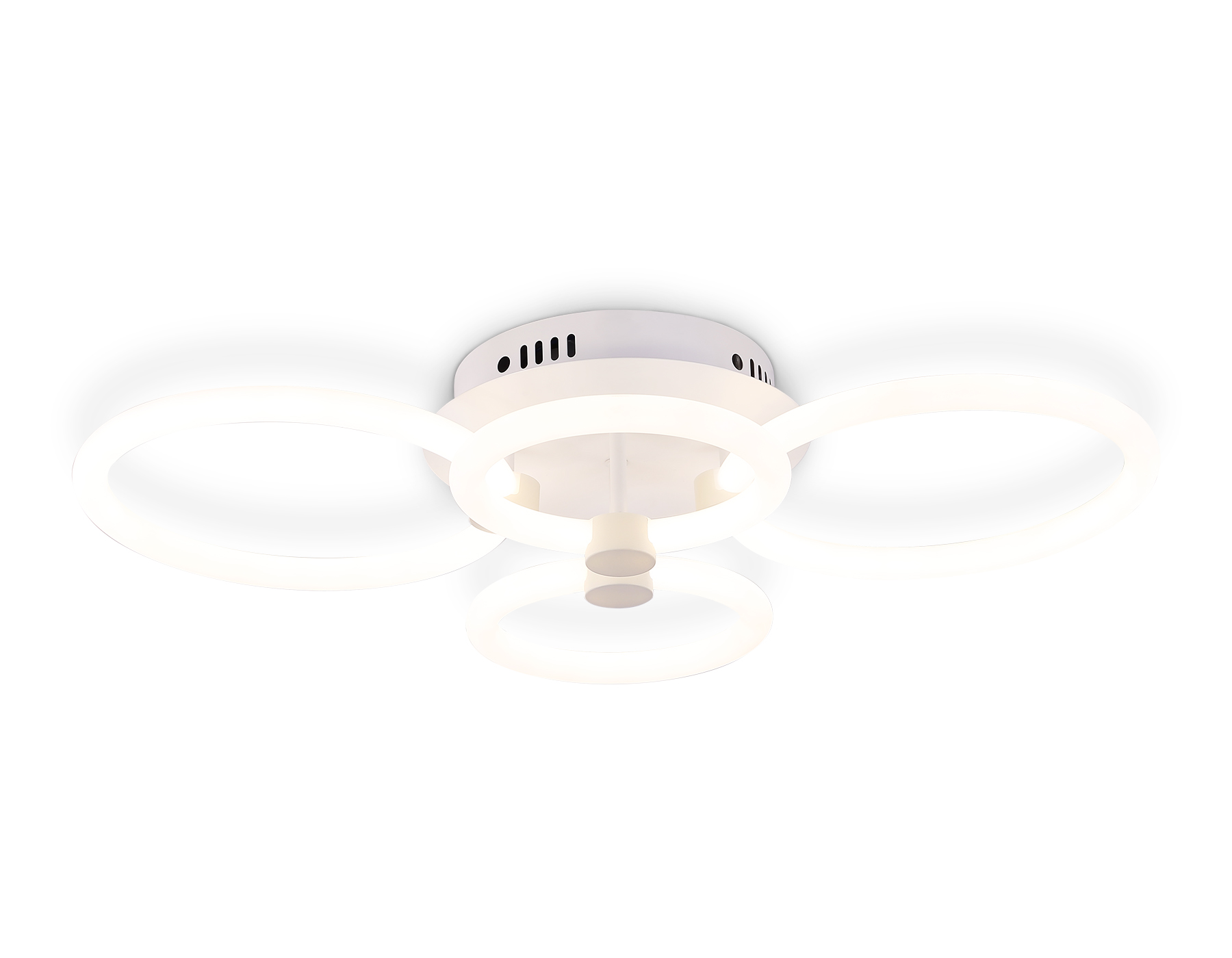 Потолочный светодиодный светильник с пультом FA3811/2+2 WH белый 3000K-6400K 82W 620*420*130 (ПДУ ИК)