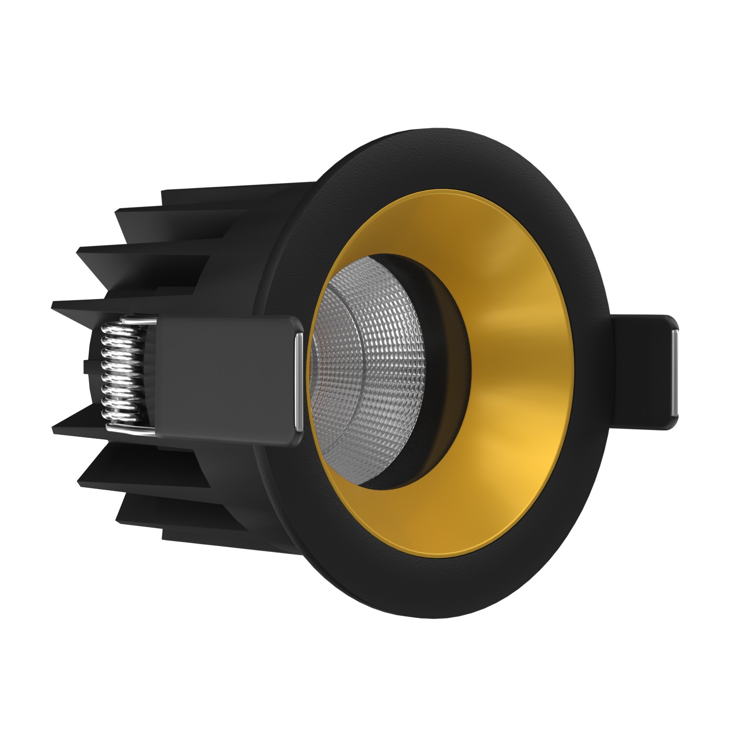 Встраиваемый светодиодный светильник Ledron FAST TOP MINI Black-Gold (2267)
