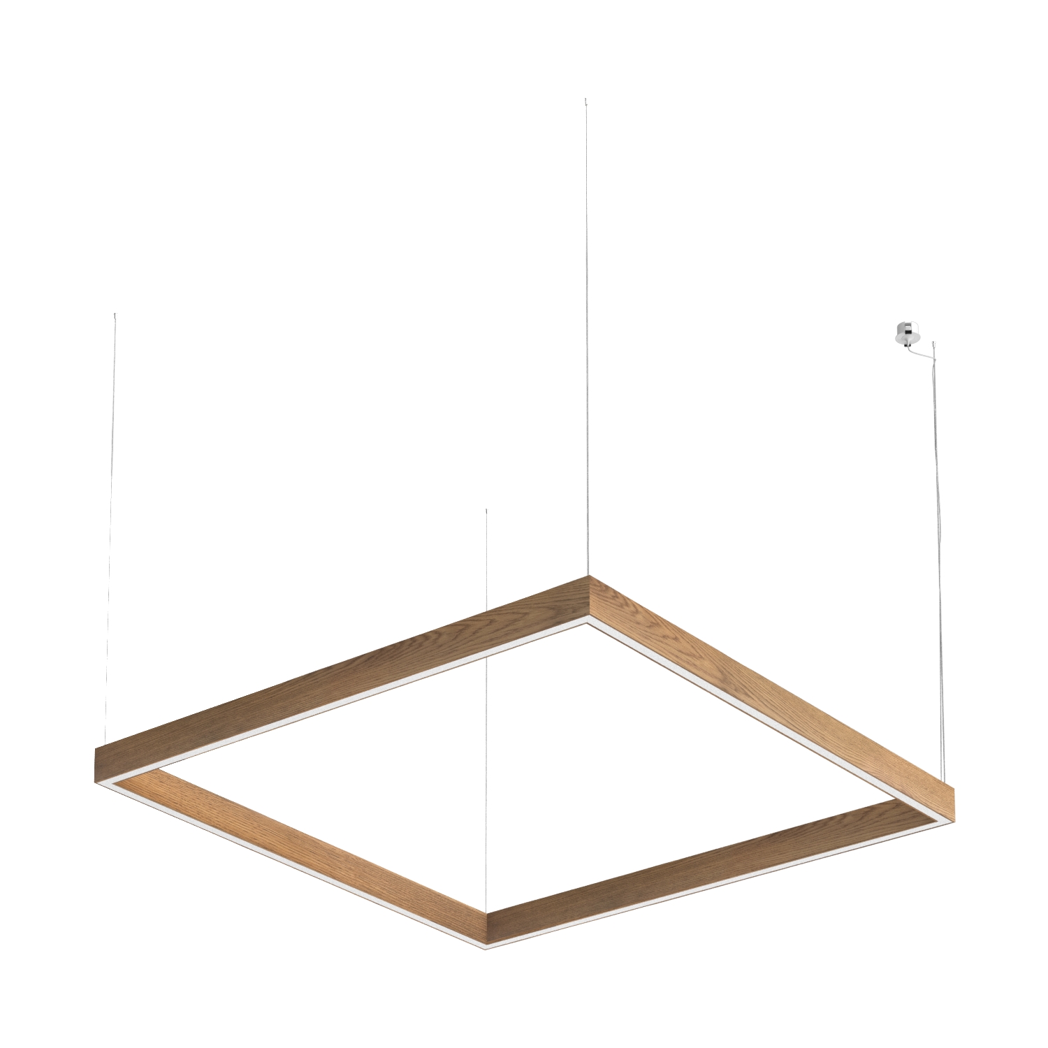 Подвесной светодиодный светильник Ledron KVADRO Basic 1525 White 3000K (4780)