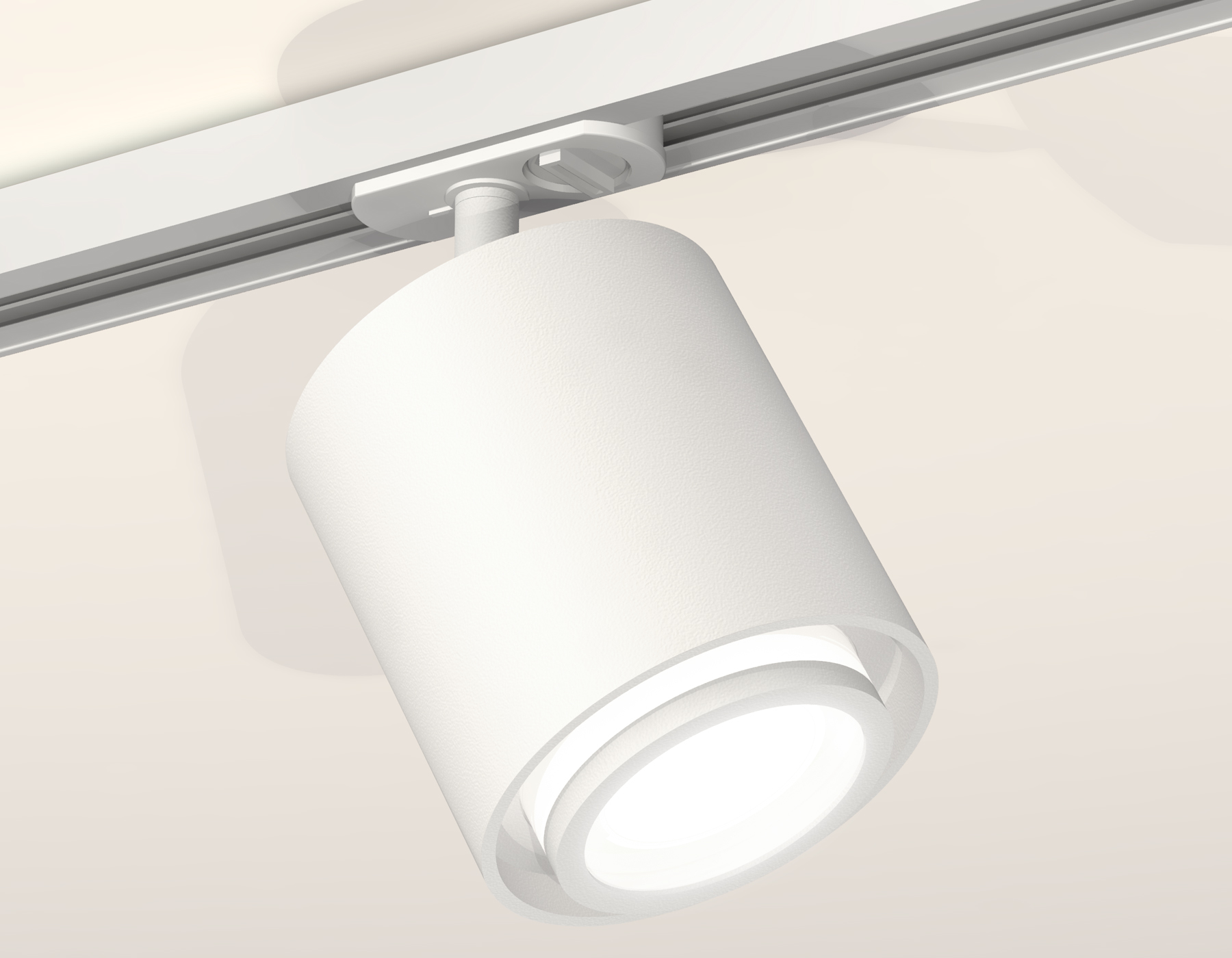 Комплект трекового светильника с акрилом XT7722001 SWH/FR белый песок/белый матовый MR16 GU5.3 (A2536, C7722, N7120)