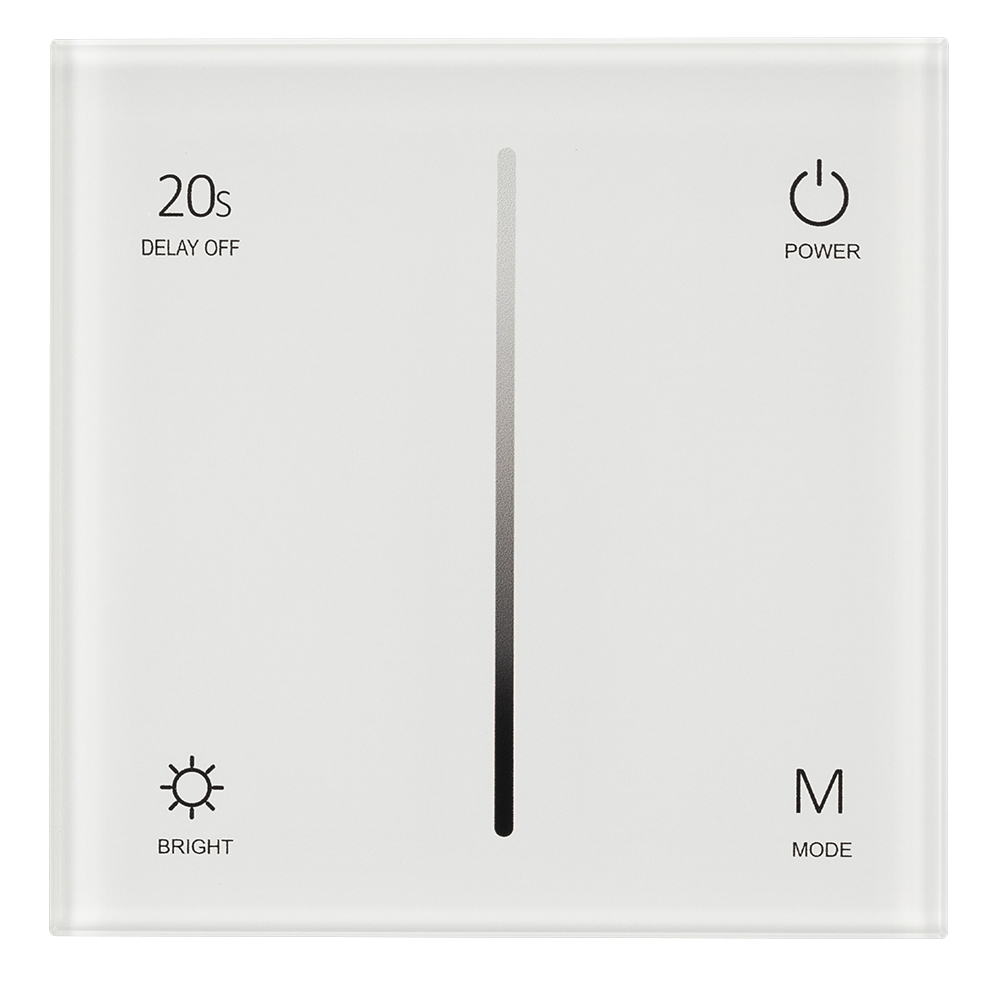 Панель SMART-P35-DIM-IN White (230V, 0-10V, Sens, 2.4G) (Arlight, IP20 Пластик, 5 лет) 027112