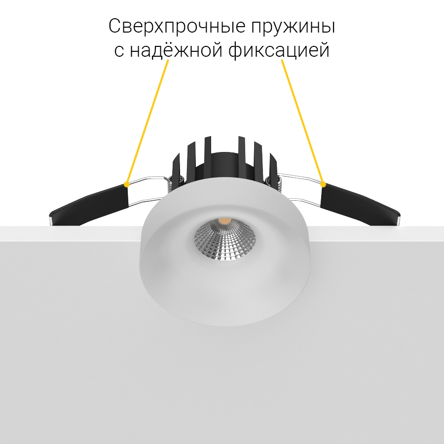 Встраиваемый светодиодный светильник Ledron SL7423810W (2302)
