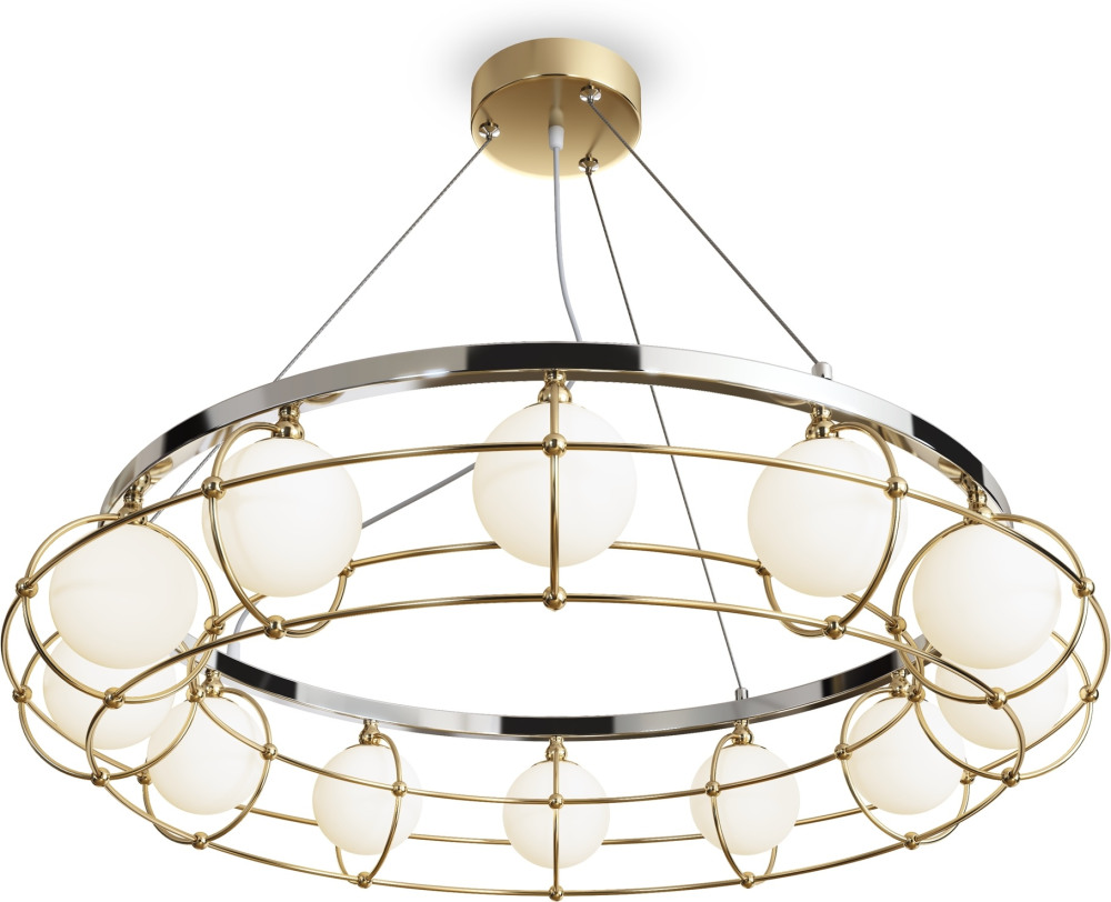 Подвесная люстра Carcass MOD312PL-12GCH (mod312pl-12gch)