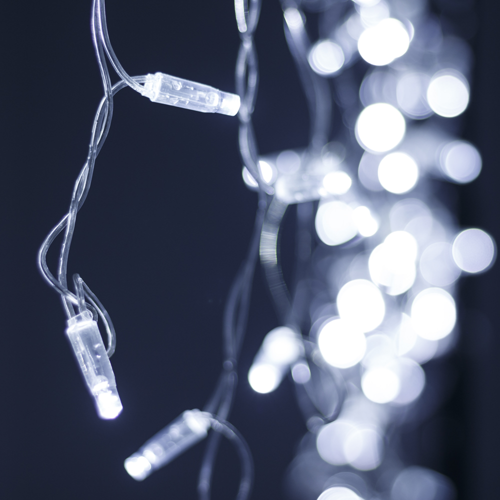 Светодиодная гирлянда ARD-EDGE-CLASSIC-2400x600-CLEAR-88LED-MILK-STD White (230V, 6W) (Ardecoled, IP65) 034103
