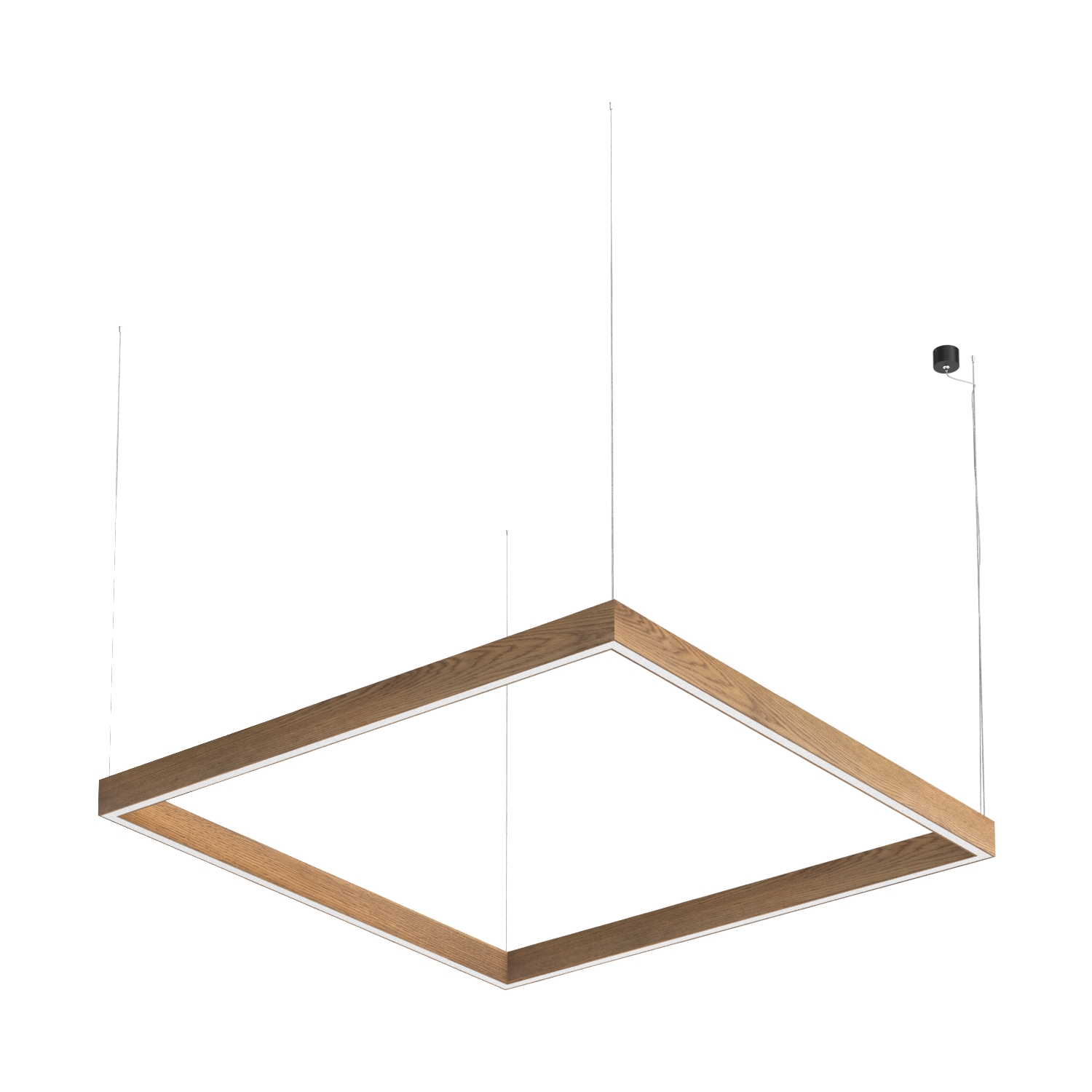 Подвесной светодиодный светильник Ledron KVADRO HL 1525 Black 3000K (4670)