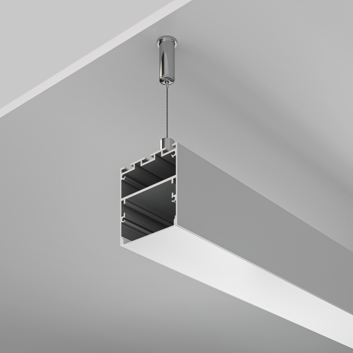 Алюминиевый профиль подвесной -накладной 50x50 Maytoni Led Strip ALM-5050-S-2M (alm-5050-s-2m)