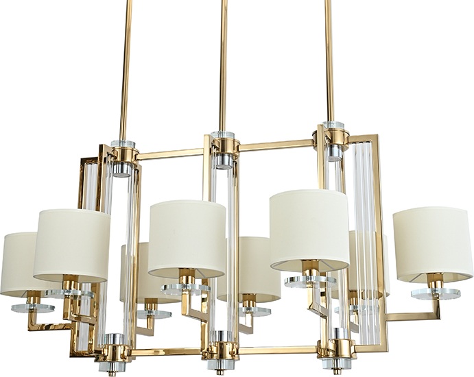 Подвесная люстра Newport 35400 35408S gold без абажуров (35408_s_gold_bez_abazhurov)