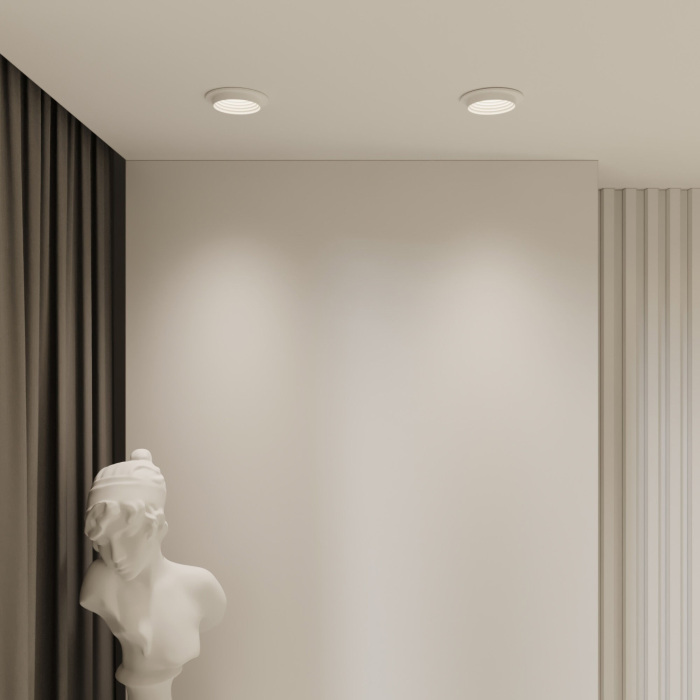 Встраиваемый светильник Elektrostandard Senso 2500701 GU10 белый (electrostandart_a064250)