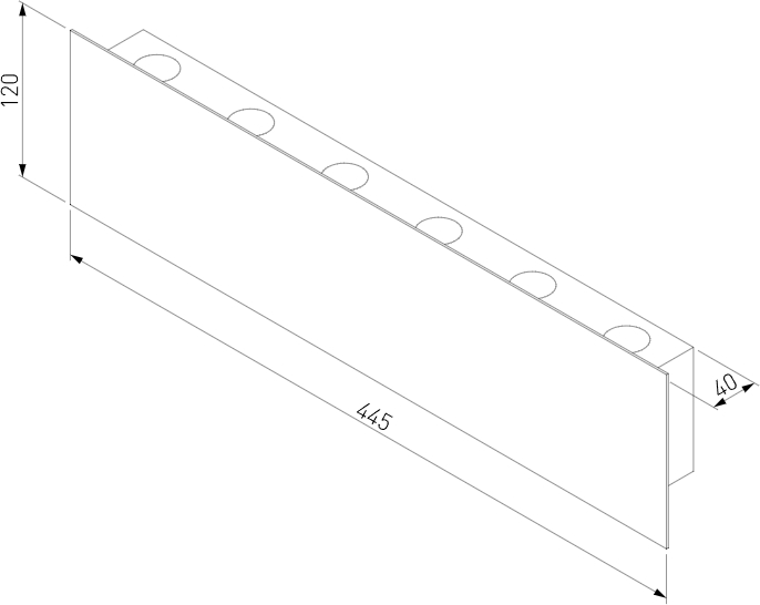 Настенный светильник светодиодный Angle 401391 LED (a055777)