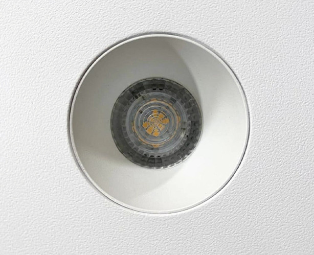 DL 2248 GU10 white светильник встраиваемый