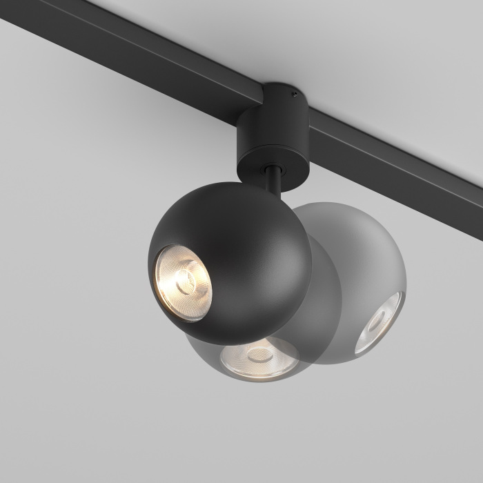 Трековый светильник Maytoni Elasity Sfera TR164-1-8W3K-M-B (tr164-1-8w3k-m-b)
