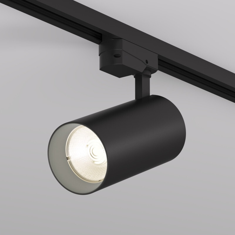 Трековый светильник однофазный 220V Denkirs Solid Koper DK6455-BK (dk6455-bk)