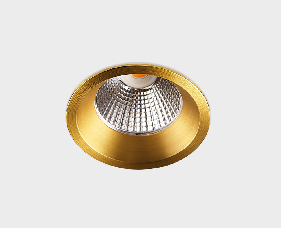 IT08-8035 gold 3000K светильник встраиваемый