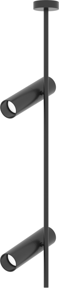 Потолочный светильник Elti GU10 2x50Вт Maytoni Technical C021CL-02B (c021cl-02b)