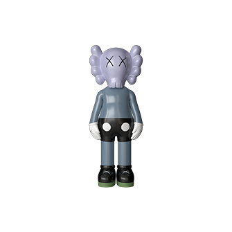 Дизайнерская статуэтка KAWS Mini синий (9487)