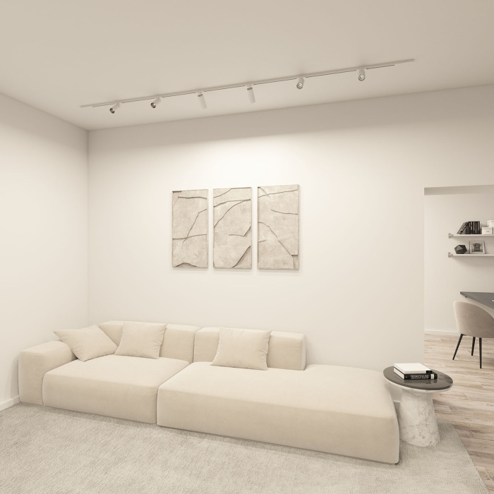 Трековый светильник однофазный Denkirs Scope DK6060-BWWH (dk6060-bw_wh)