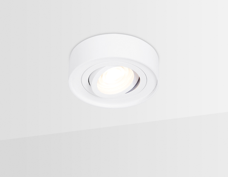 Точечный поворотный светильник MR16 TN150 WH белый GU5.3 D96*50