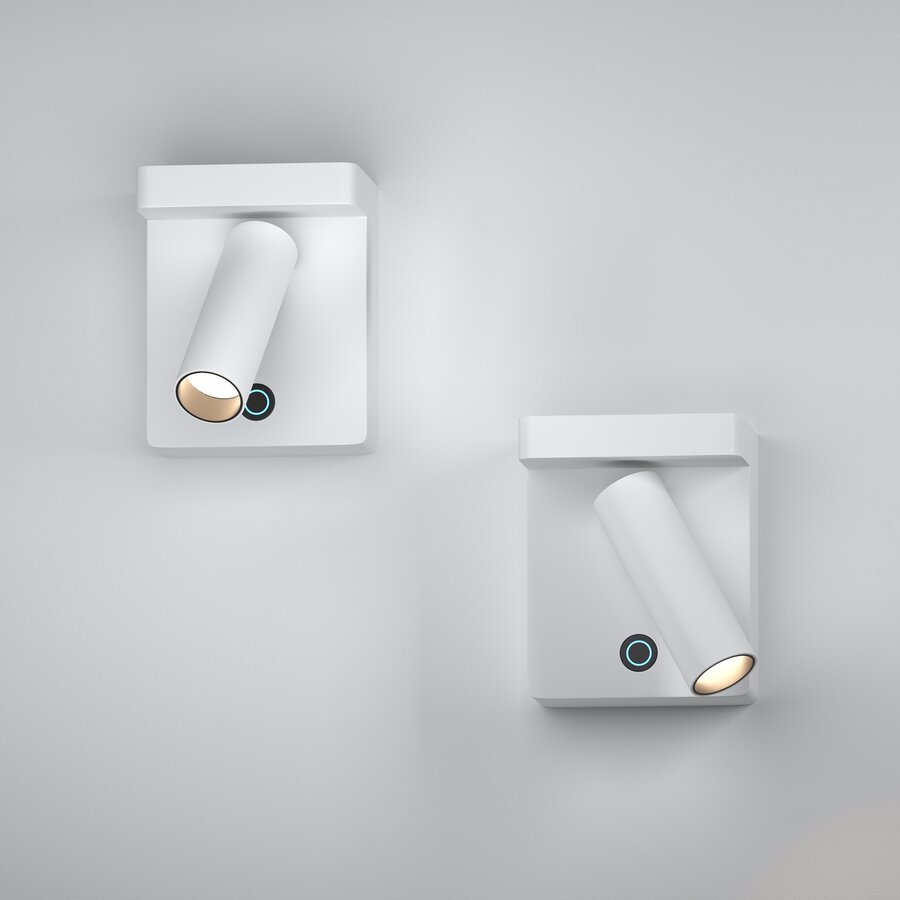 Настенный светодиодный светильник Ledron ENERGY Dim White-Black (9533)