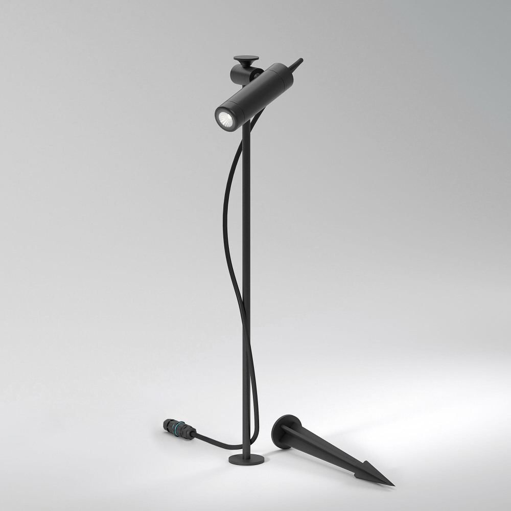 Грунтовый светильник светодиодный Elektrostandard Covert 35173S черный (a066694)