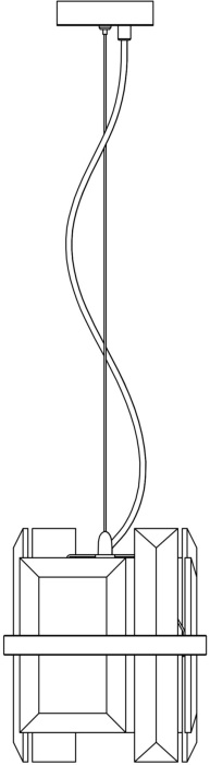 Подвесной светильник хрустальный Cerezo MOD201PL-01N (mod201pl-01n)