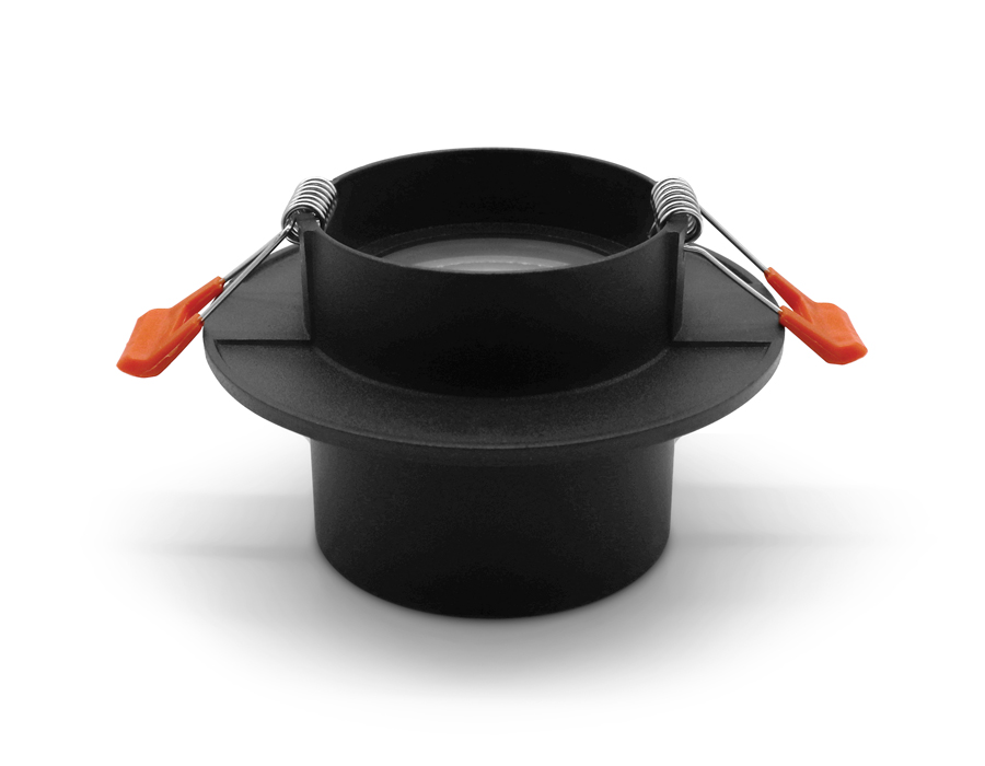 Встраиваемый точечный светильник MR16 в стиле техно TN323 SBK черный песок GU5.3 D98*60