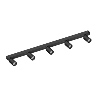 Накладной поворотный светодиодный светильник Ledron SAGITONY E5 S60 Black Dim 4000K (11127)