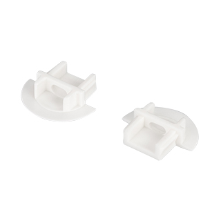 Заглушка для MIC-F белая с отверстием (Arlight, Пластик) 026203