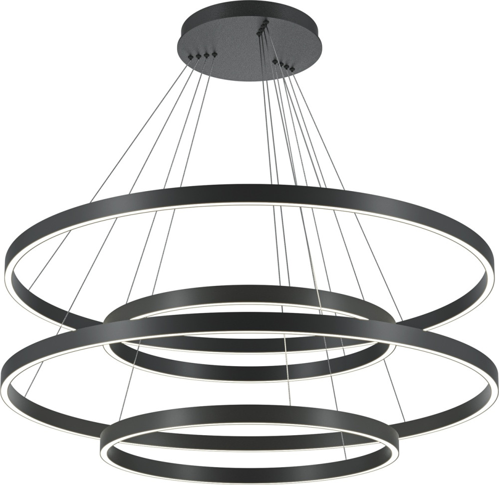 Подвесной светильник светодиодный Maytoni Rim MOD058PL-L174BK (mod058pl-l174bk)