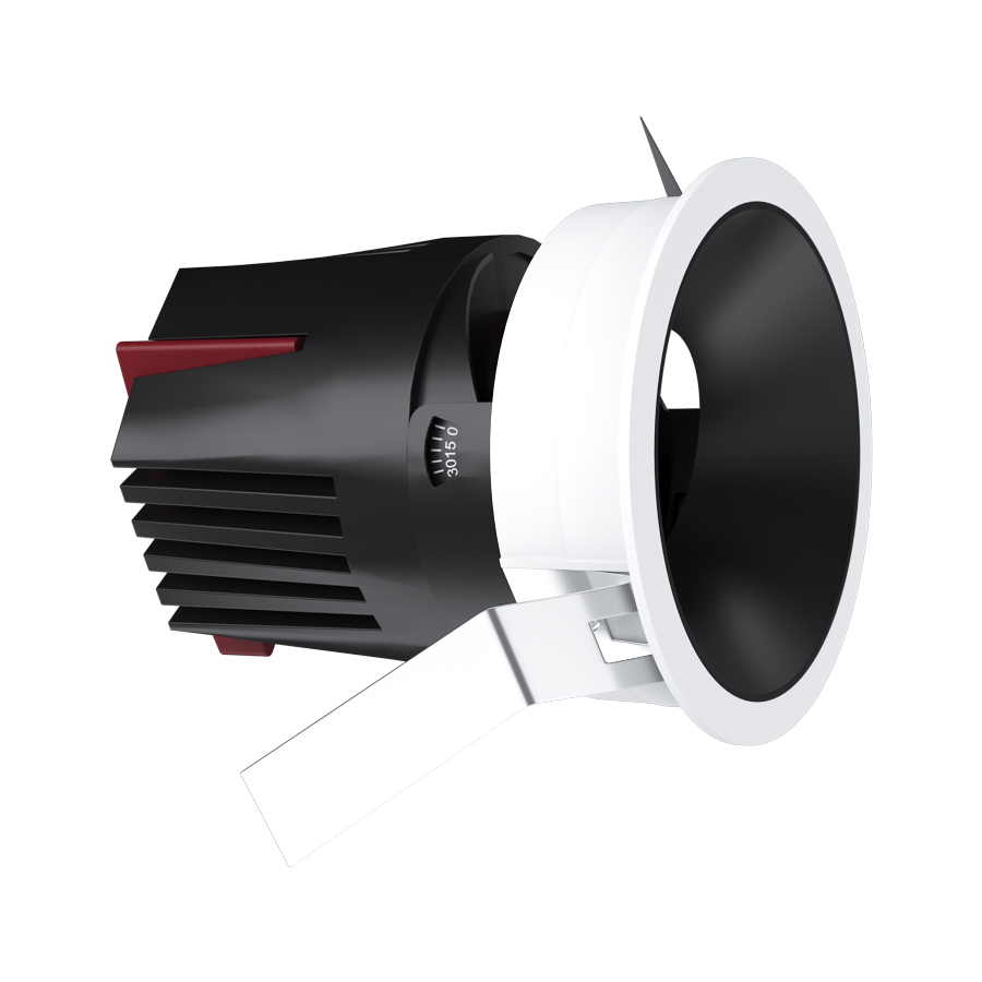 Встраиваемый светодиодный светильник Starship Frame Black 12W Zigbee (11615)