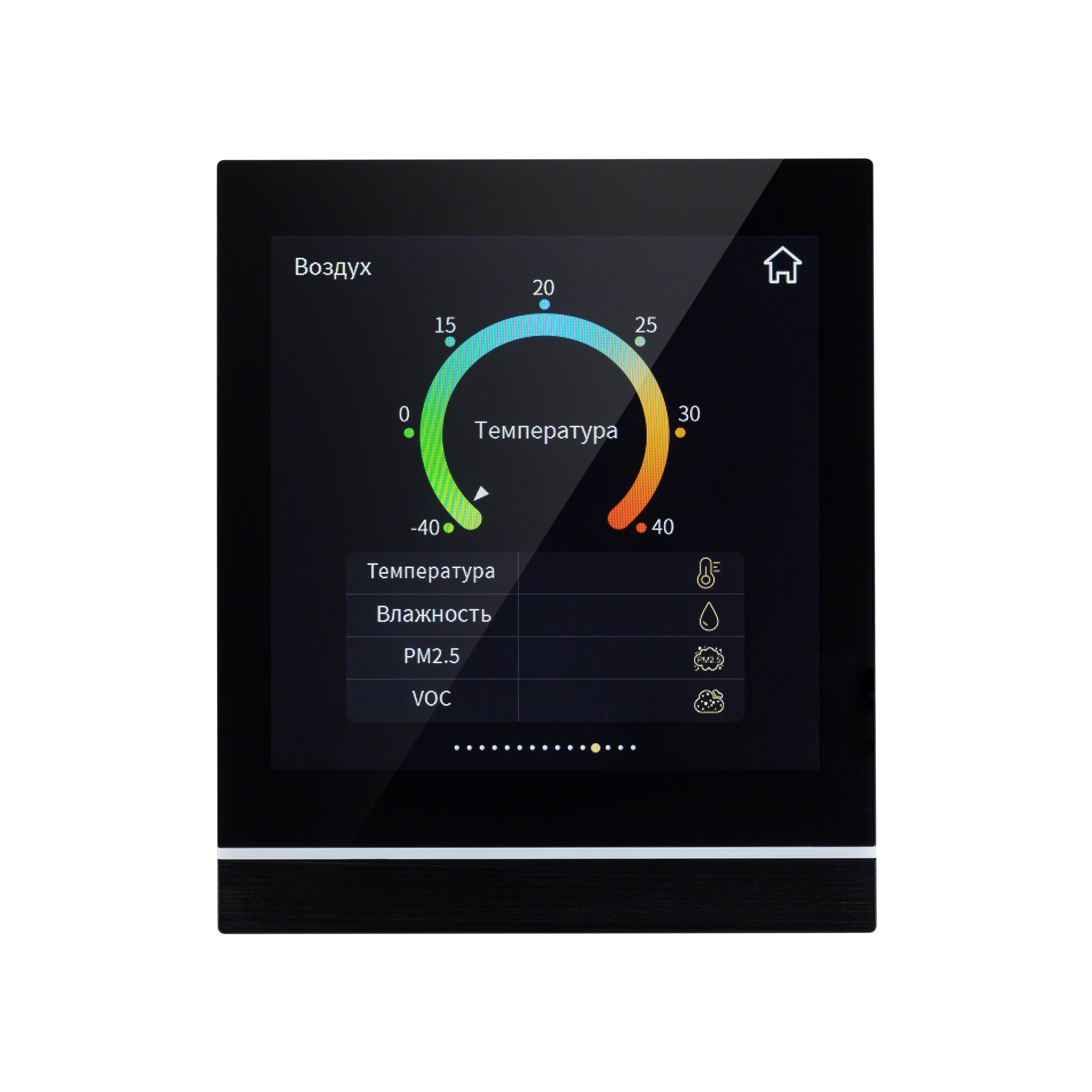 INTELLIGENT ARLIGHT Панель сенсорная KNX-113-40-MULTI-V4-IN (20-30V) (IARL, IP20 Пластик, 2 года) 032386