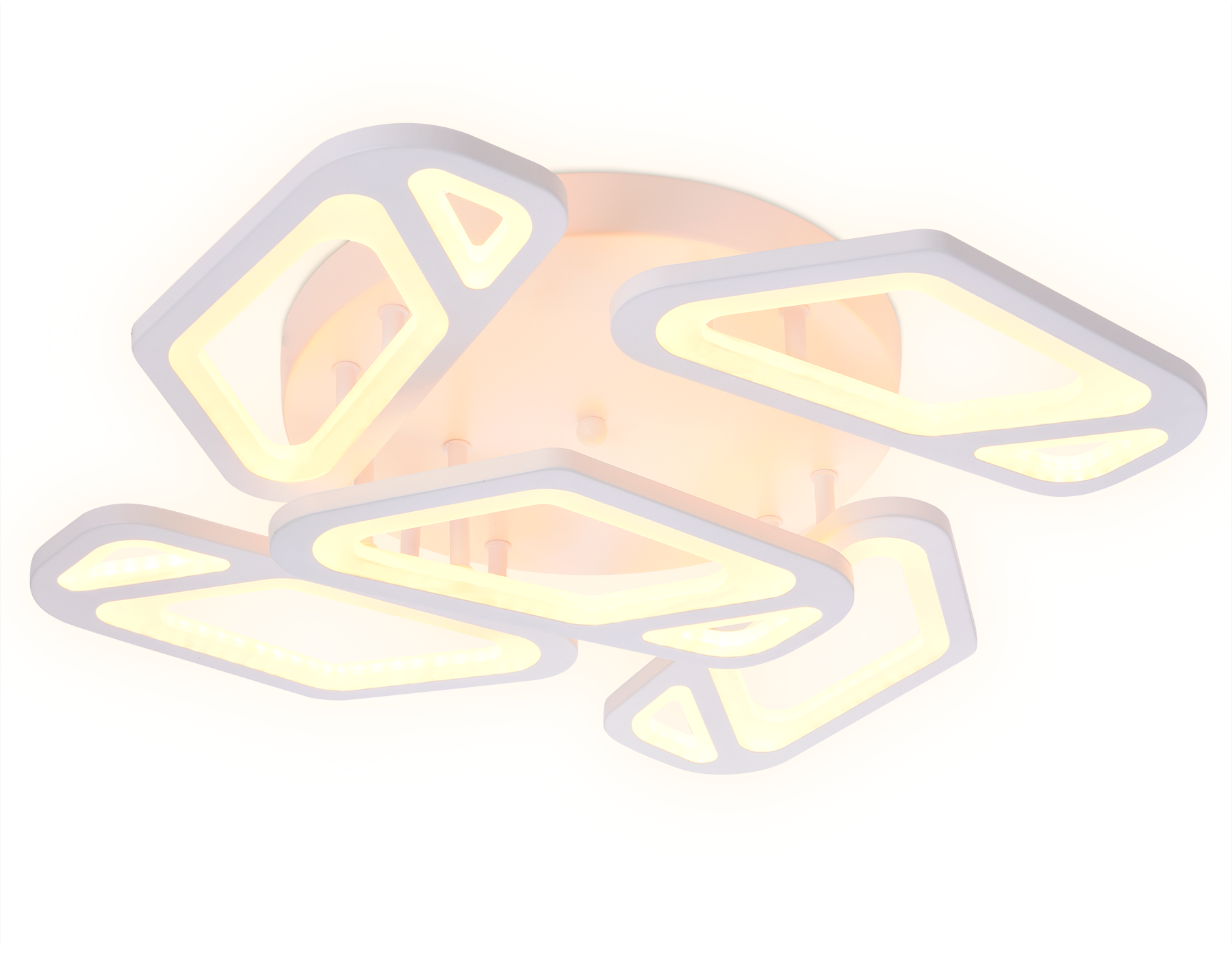 Потолочный светодиодный светильник с пультом FA587/5 WH белый 113W 590*590*120 (ПДУ РАДИО 2.4G)