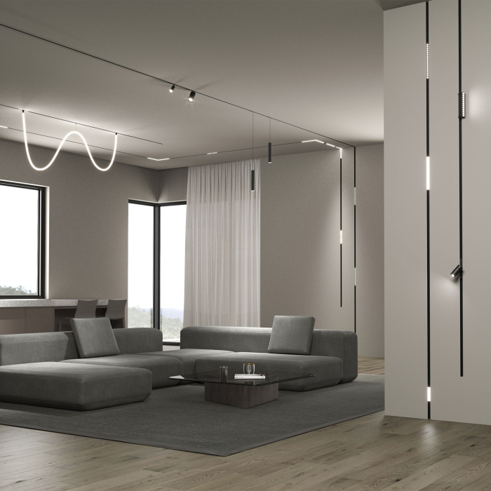 Трековый светильник 65W 4200K Full light N03 Elektrostandard Slim Magnetic 8502701