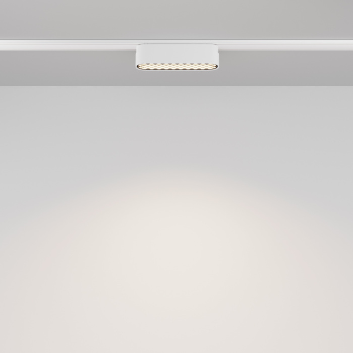 Трековый светильник Basis Grid Radity 4000K 6Вт 120 LED магнитный Maytoni Technical TR084-1-6W4K-W (tr084-1-6w4k-w)