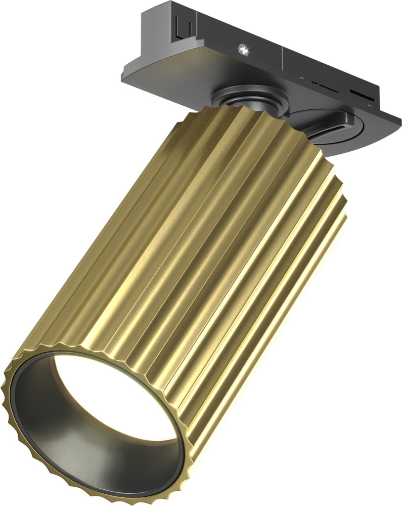 Трековый светильник однофазный 10W 220V Maytoni Calipso TR218-1-GU10-BS (tr218-1-gu10-bs)