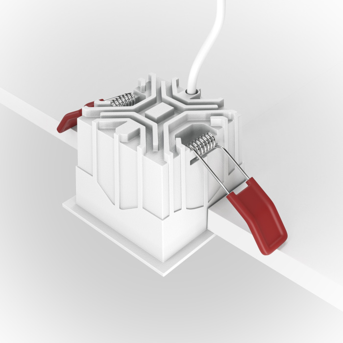 Встраиваемый светильник Alfa LED 4000K 1x10Вт 36 Dim Triac Maytoni Technical DL043-01-10W4K-D-SQ-WB (dl043-01-10w4k-d-sq-wb)