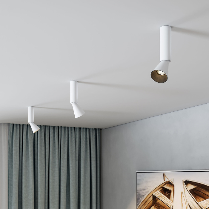 Светильник накладной светодиодный Elektrostandard Piks 25107LED 7W 4000К белый (a066493)