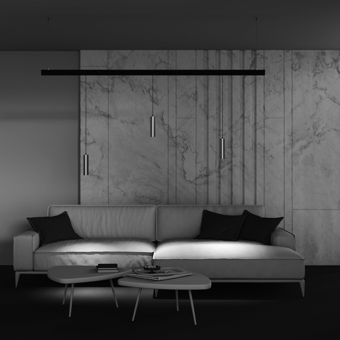 Трековый светильник магнитный 48V Maytoni Focus LED TR041-4-12W3K-M-DS-BBS (tr041-4-12w3k-m-ds-bbs)