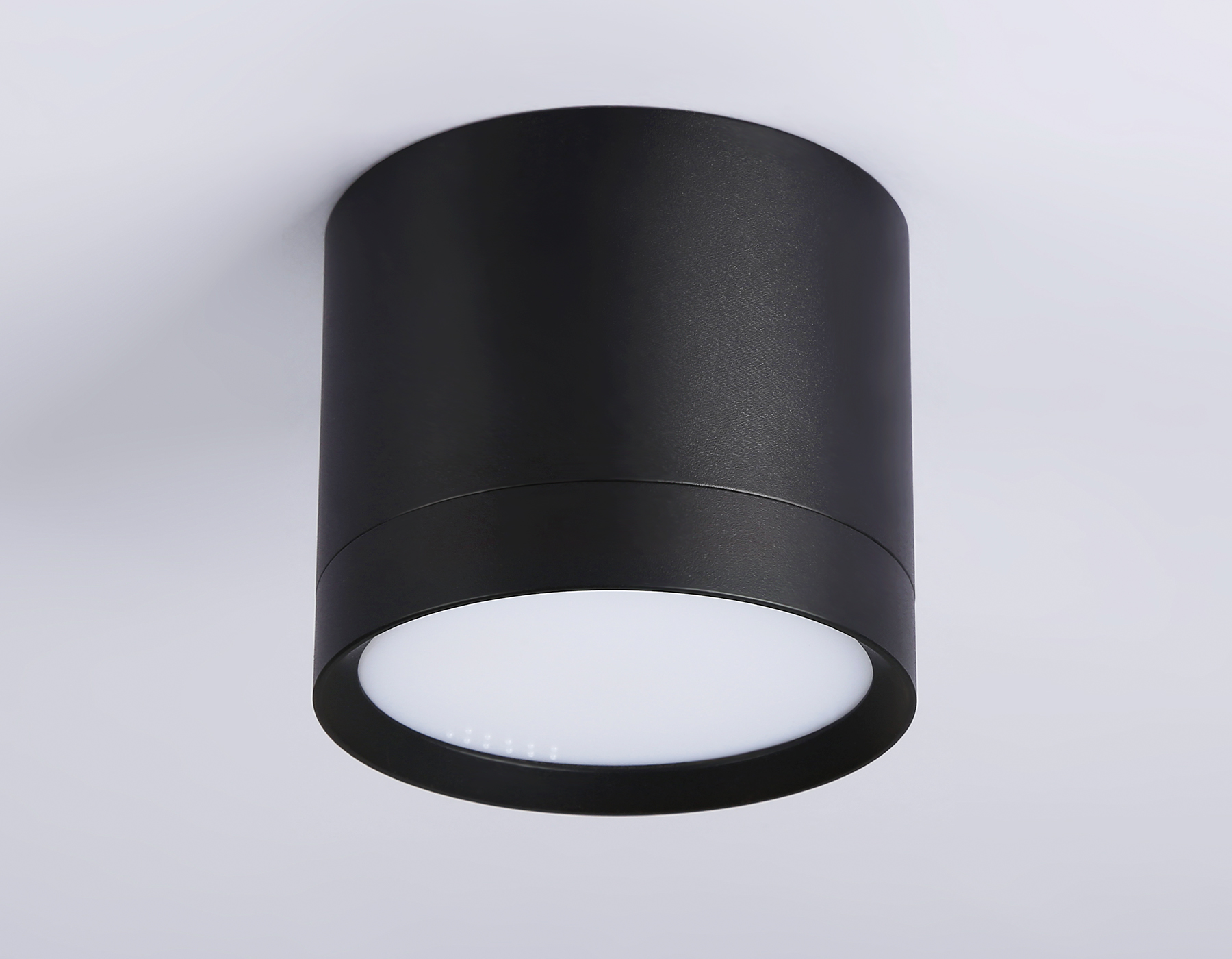 Накладной точечный светильник GX53 TN5351 BK черный GX53 D82*70