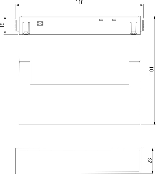 Трековый светильник магнитный светодиодный Elektrostandard Slim Magnetic 8508101 (a063542)