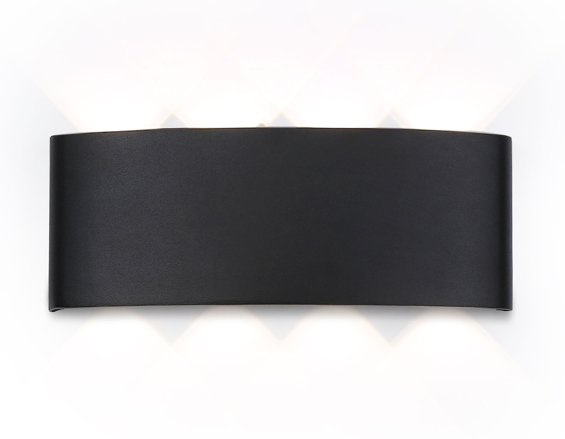 Уличный настенный архитектурный светодиодный светильник ST4464/8 BK черный IP65 LED 4200K 8W 210*80*46