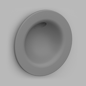 Встраиваемый светодиодный светильник для стен и ступеней Ledron GWR816 Grey (3717)