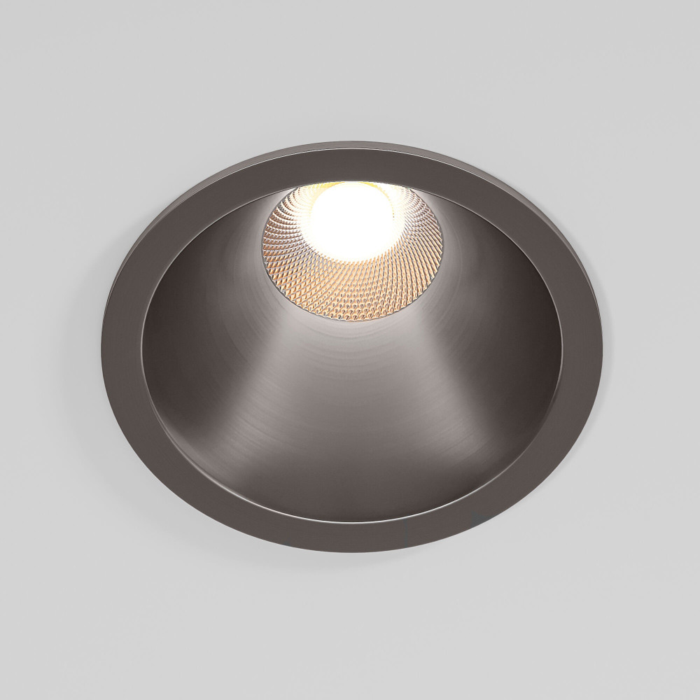 Встраиваемый светильник светодиодный Elektrostandard Forte 25071LED 15W 4000K титан (a069412)