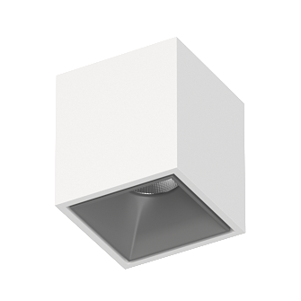 Накладной светодиодный светильник KUBING White-Grey 4000K (10768)