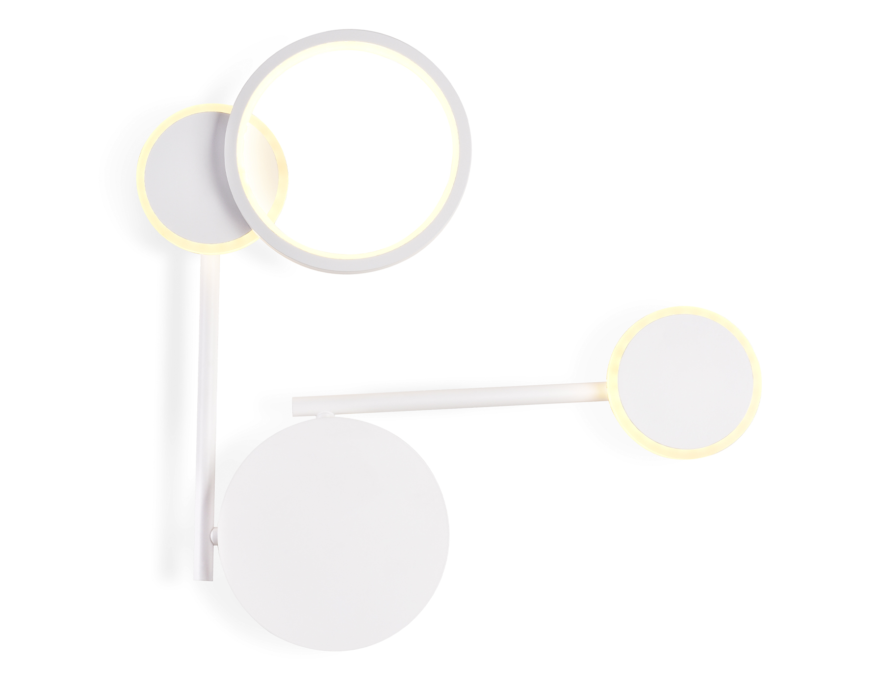 Настенный поворотный светодиодный светильник FL5197 SWH белый песок LED 3000K 13W 445*400*60