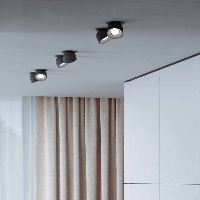 Светильник встраиваемый светодиодный Elektrostandard Uno 25092LED 8W 4000K графит (a065454)