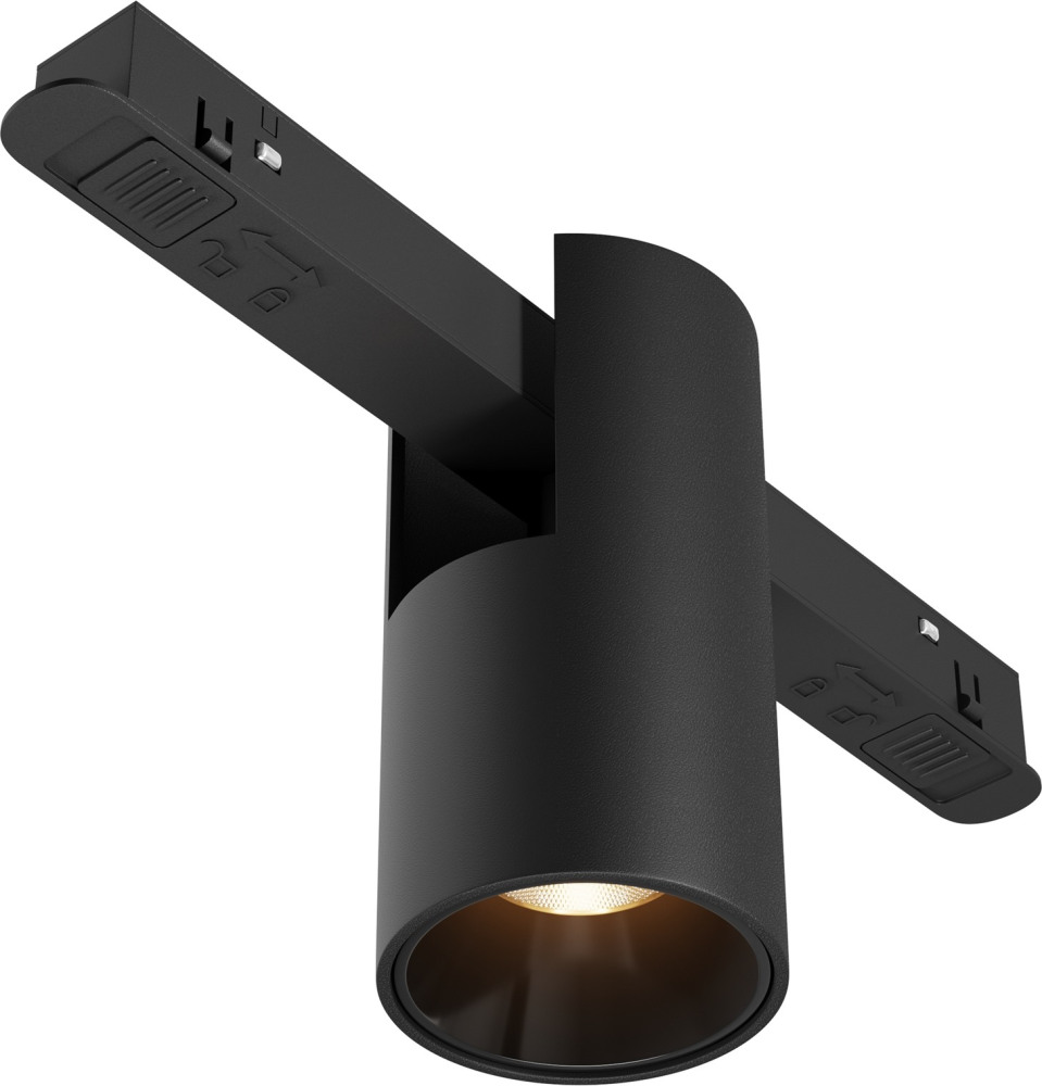 Трековый светильник магнитный 48V Maytoni Alfa TR122-2-7W3K-B (tr122-2-7w3k-b)